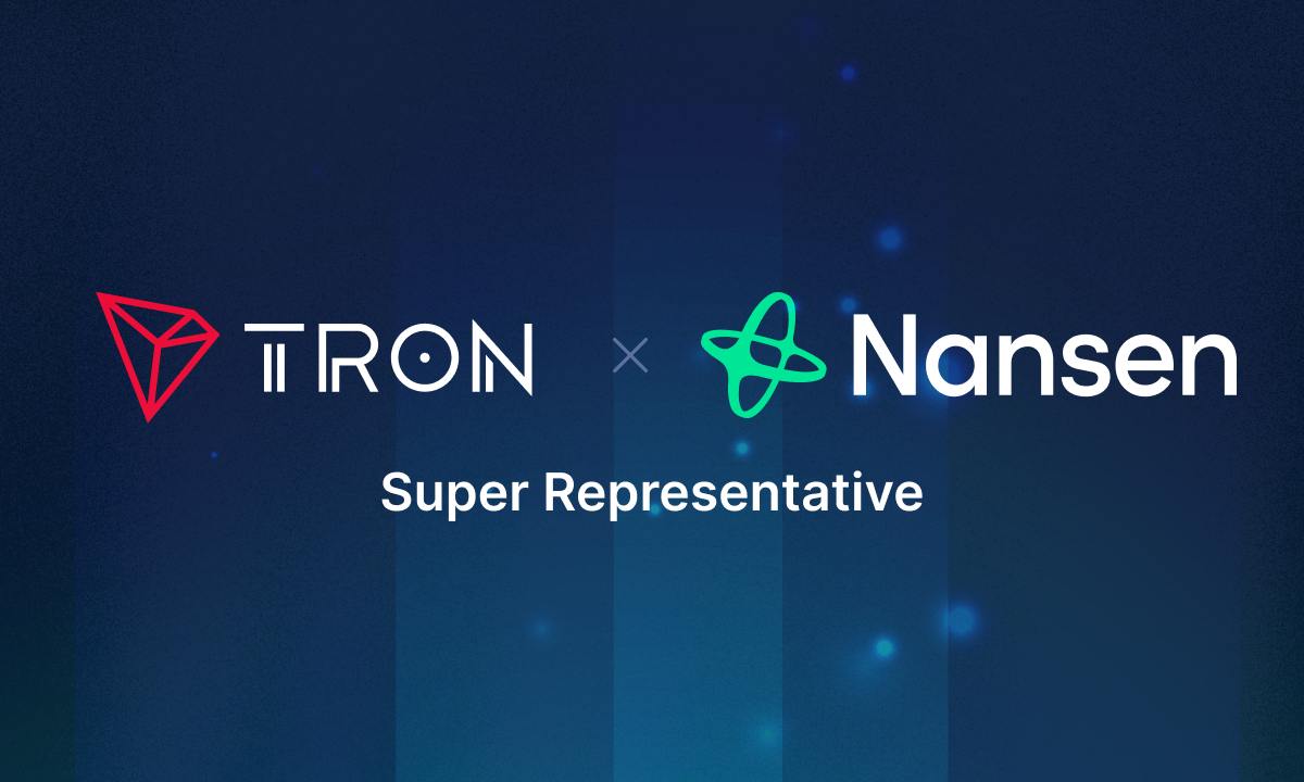 Nansen joins Tron as Super Representative to strengthen blockchain transparency and governance